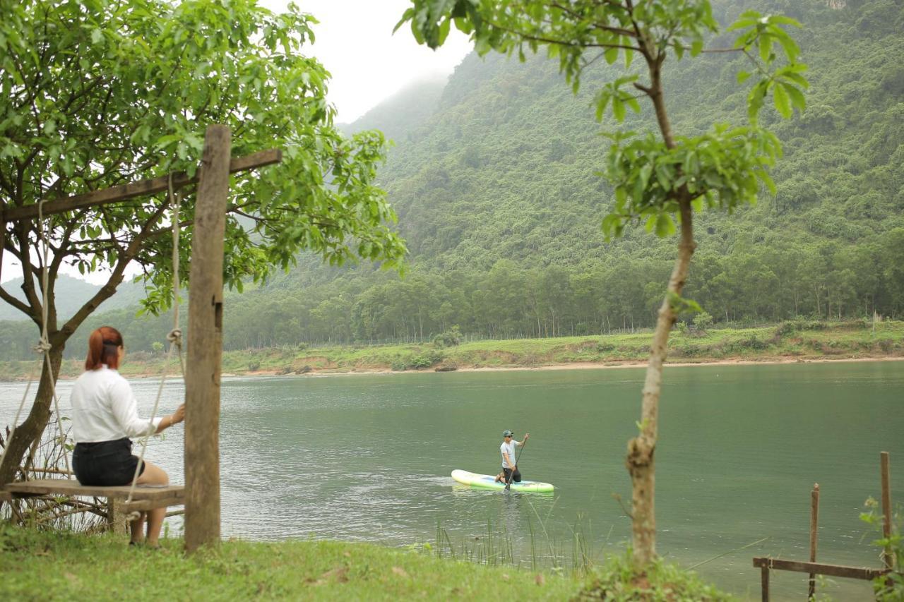 Phong Nha A Little Leaf Homestay מראה חיצוני תמונה