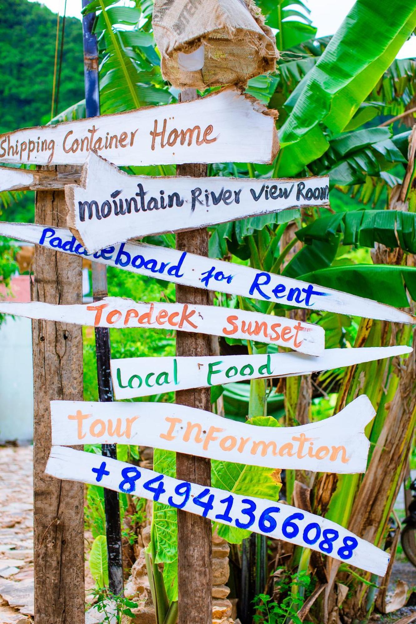 Phong Nha A Little Leaf Homestay מראה חיצוני תמונה